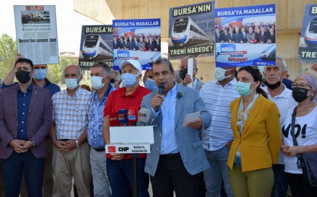 CHP: "Bursa'nın treni nerede?"