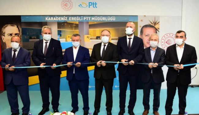 Kdz.Ereğli PTT binası hizmete açıldı