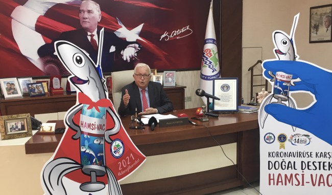 Koronavirüs’e karşı Hamsi-Vac