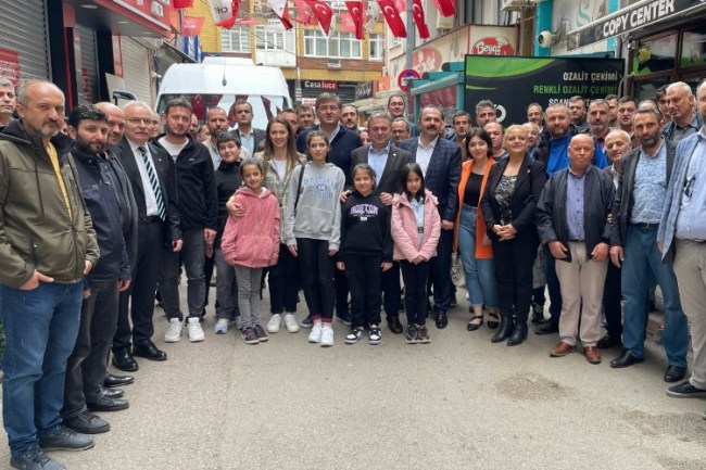 CHP'li adaylardan 'Çıraklık ve Staj Mağdurları'na söz