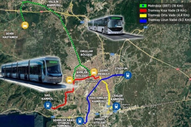 Cumhurbaşkanı Erdoğan imzaladı, raylı sistem kararı Resmi Gazete'de... Kampüs-Çarşı hattı yatırım programında