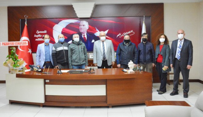 Pazaryeri çalışmalarına esnaftan teşekkür