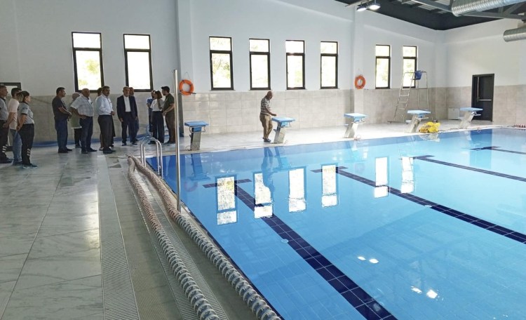 Yarı olimpik yüzme havuzu 9 Temmuz’da açılıyor