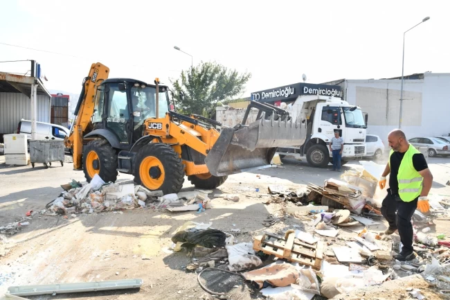 Çiğli Ata Sanayi Sitesi'nde detaylı temizlik