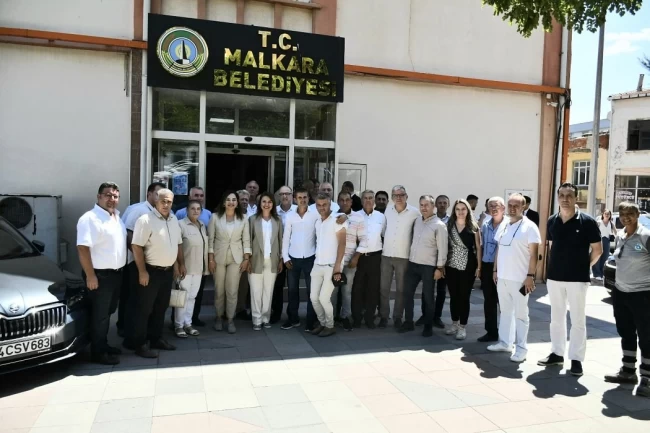 Başkan Candan Yüceer Malkara'da bir dizi ziyarette bulundu