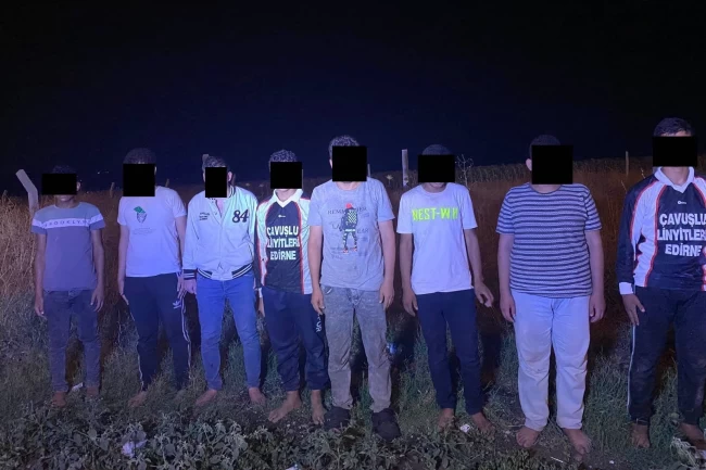 Edirne'de düzensiz göçmenlere karşı operasyonlar devam ediyor