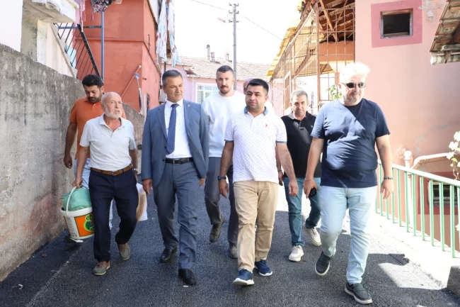 Yenidoğan'ın sokakları yenileniyor