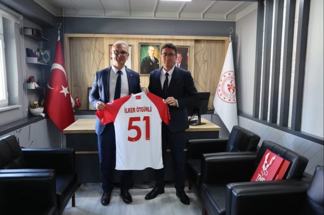 Türkiye Hentbol Federasyonu Başkanı Uğur Kılıç Niğde'de