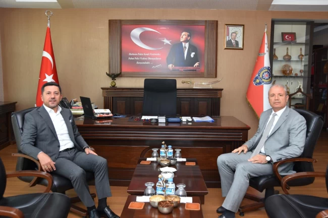 Başkan Arı'dan İl Emniyet Müdürü Loğoğlu'na ziyaret