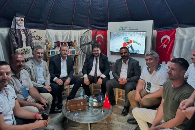 Ahlat Obası'nda Kocaeli çadırı
