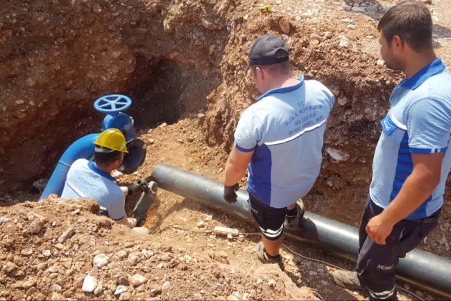 MUSKİ Menteşe'nin sıkıntısını ortadan kaldırdı