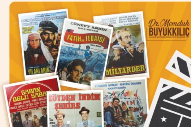 Büyük Şehir Sanat Galerisi'nden Yeşilçam Nostaljik Film Afişleri Sergisi