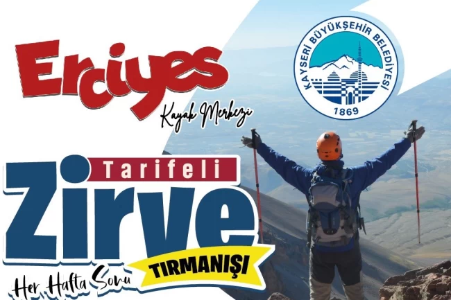 2024 Avrupa Spor Şehri Kayseri'de Erciyes Zirve Tırmanışı