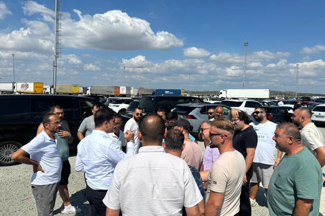 İpsala Kapısı'nda müthiş yoğunluk