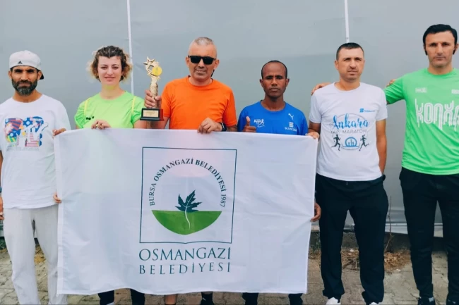Osmangazi Belediyesi başarıya ‘koş'tu!