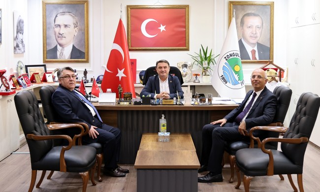 Rektör Özölçer’den Başkan Erdem’e ziyaret