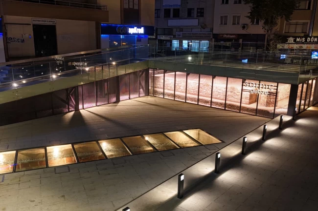 Gebze'de tarihi sarnıcın restorasyonu tamamlandı... Sırada hamam var