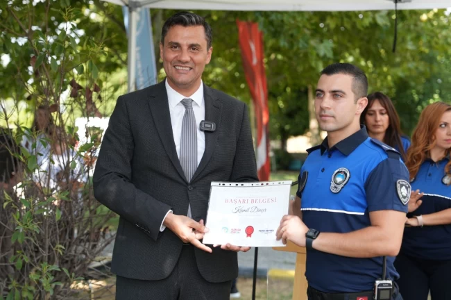 Başkan Zeyrek, 198'inci yaşını kutlayan Zabıta Teşkilatını ziyaret etti