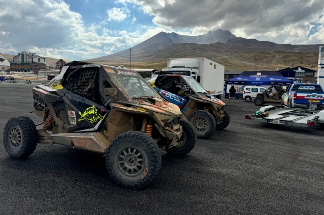Erciyes'te Transanatolia Rally Raid rüzgarı
