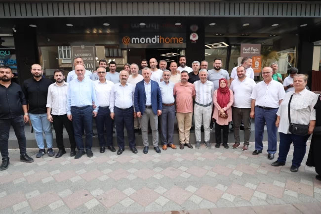 Başkan Büyükakın, Gebze'de esnafla bir araya geldi