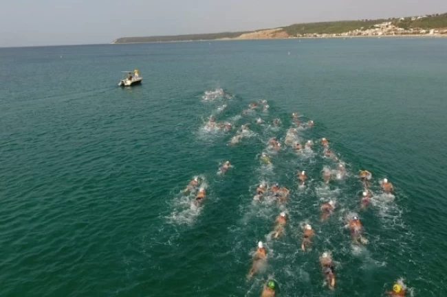 3. Açık Su Yüzme Şampiyonası, Erikli Sahili'nde gerçekleştirildi