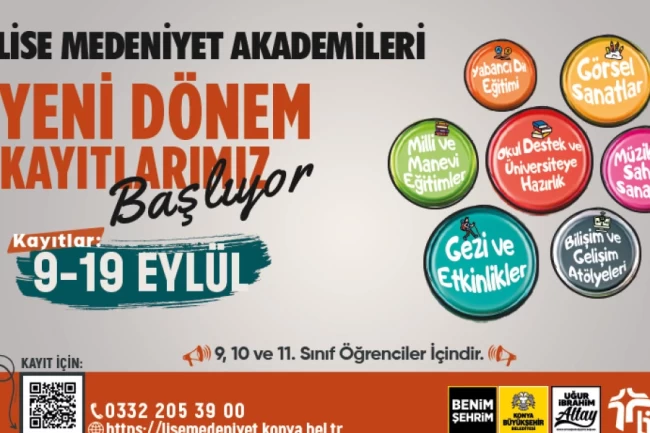 Lise Medeniyet Akademileri'nde yeni dönem kayıtları başladı