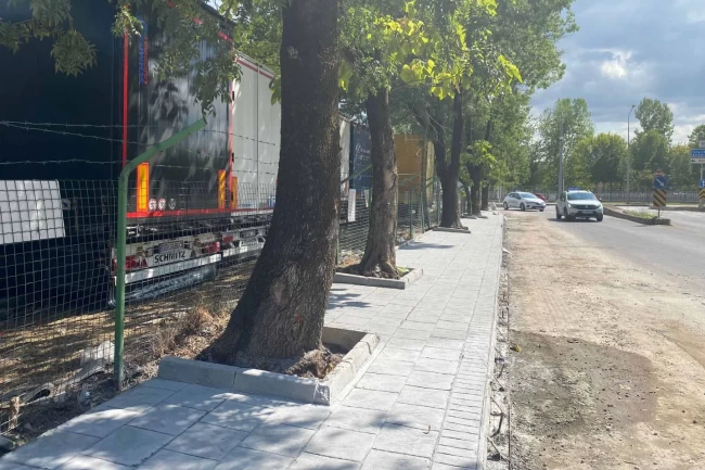 Alikahya Sanayici Caddesi'ne yeni üstyapı