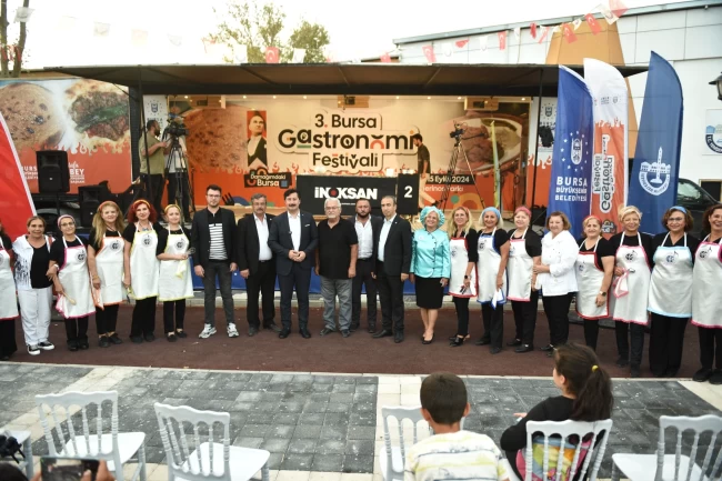 Gastronomi tırı Yenişehir'deydi