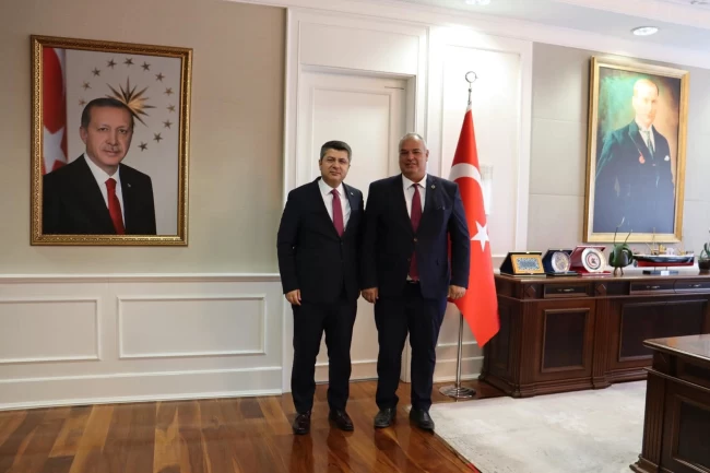 Özkan Günenç'ten Sağlık Bakan Yardımcısı H.Kürşat Kırbıyık'a ziyaret