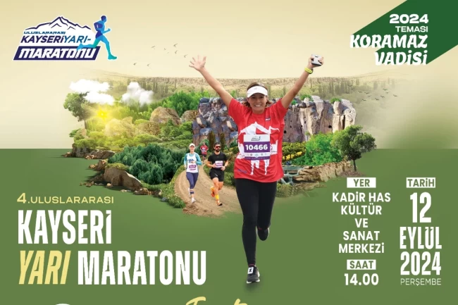 4'üncü Uluslararası Kayseri Yarı Maratonu, lansman ile tanıtılacak