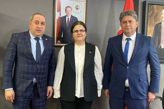 İGF Genel Başkan Yardımcısı İsrafil Avcı'dan Derya Yanık'a Ziyaret