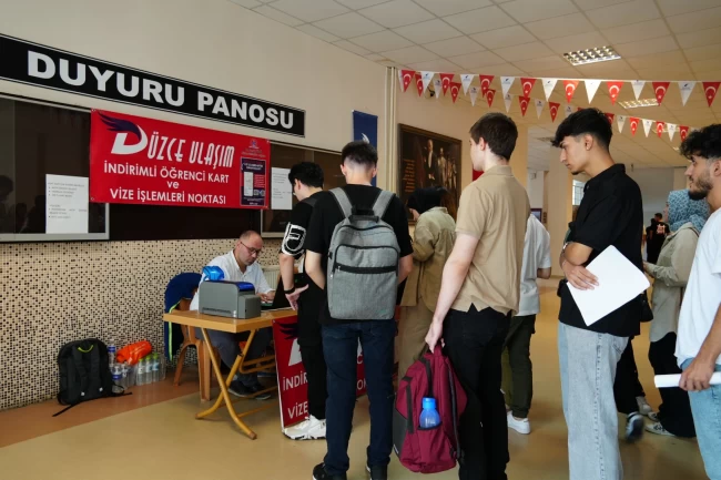 Kampüste 'kent kart' noktası oluşturuldu