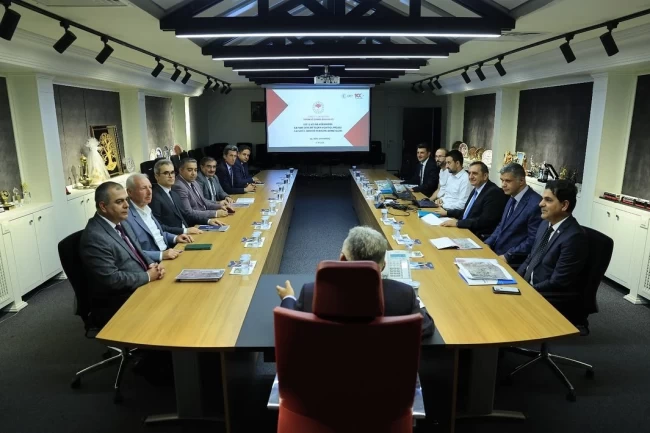 Başkan Büyükkılıç'tan DSİ ve KASKİ İle "altyapı" zirvesi