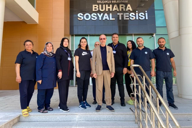 Başkan Pekyatırmacı Buhara Sosyal Tesisi'ni ziyaret etti