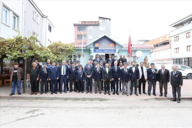 İnegöl'de Gaziler Günü düzenlenen törenlerle kutlandı