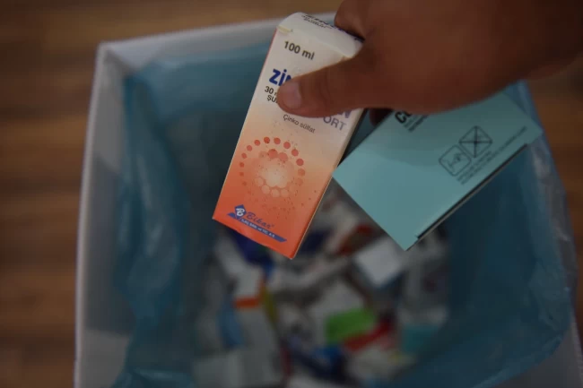 Yıldırım'da atık ilaçlar çöpe gitmiyor