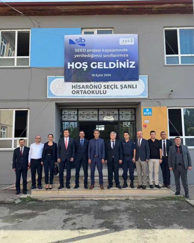 Filyos'ta Seed projesi kapsamında sınıflar yenilendi