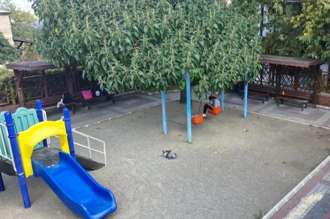 Bursa'da bu park çocuklar için güvenli değil