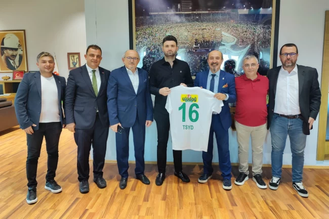 TSYD Bursa'dan Bursaspor'a ziyaret
