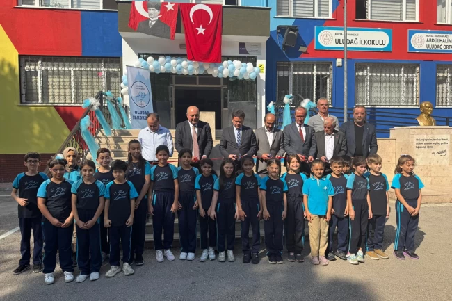 Osmangazi'de okullar güzelleşiyor