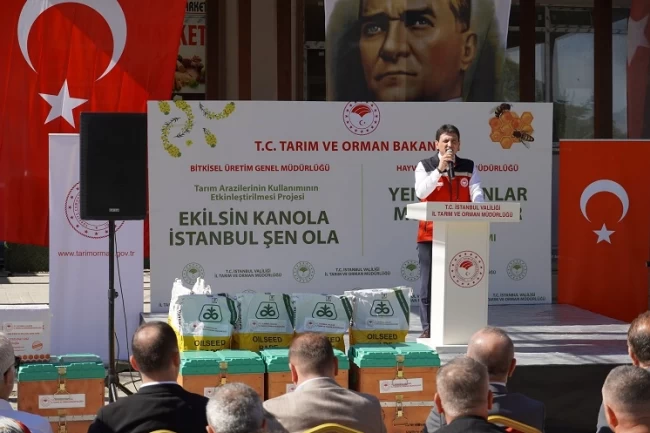 Arnavutköy'de tarıma ve arıcılığa büyük destek