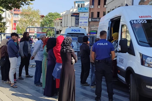 Yenişehir'de kaçak Suriyelilere operasyon