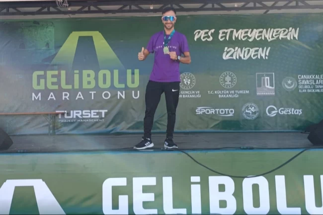 Ahmet Tek'ten Gelibolu Maratonu'nda bir başarı daha