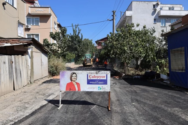 İzmit Belediyesinden Yeşilova'da asfalt konforu
