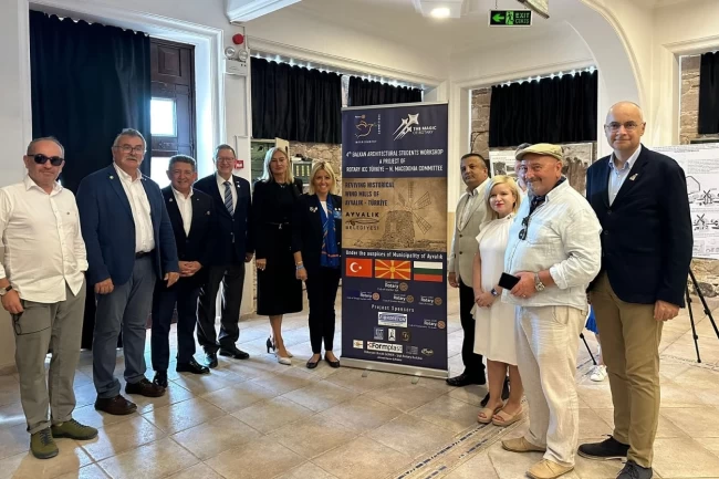 Rotary Balkan Mimarlık Öğrencileri Çalıştayı Ayvalık'ta yapıldı