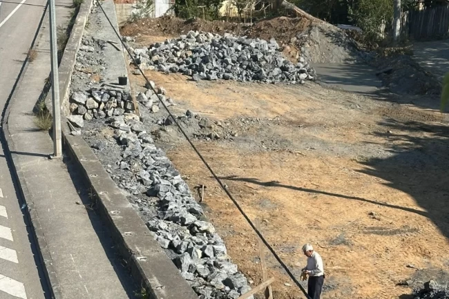 Eskihisar feribot yolu genişletiliyor