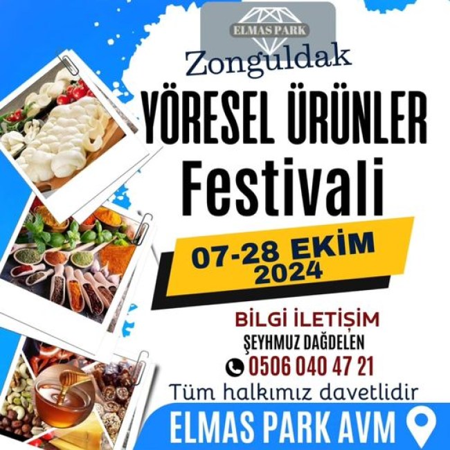 Elmaspark'ta yöresel ürünler festivali
