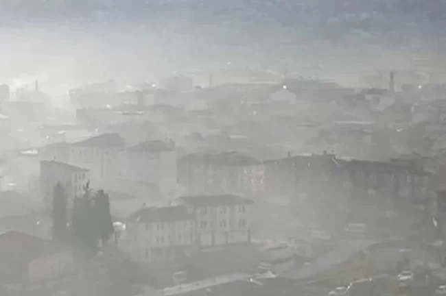 Bursa'da çevre kirliliği