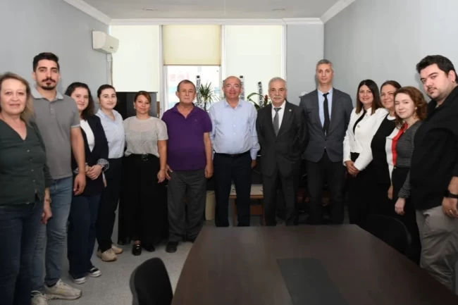 Mehmet Özcan'dan Keşan Mimarlar Odası'na ziyaret