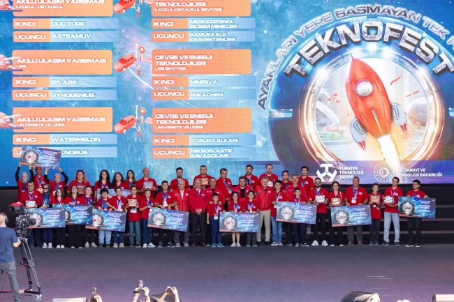 TEKNOFEST Akdeniz'de en çevreci projeler ödüllendirildi